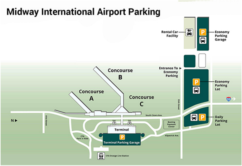 midway airport parking