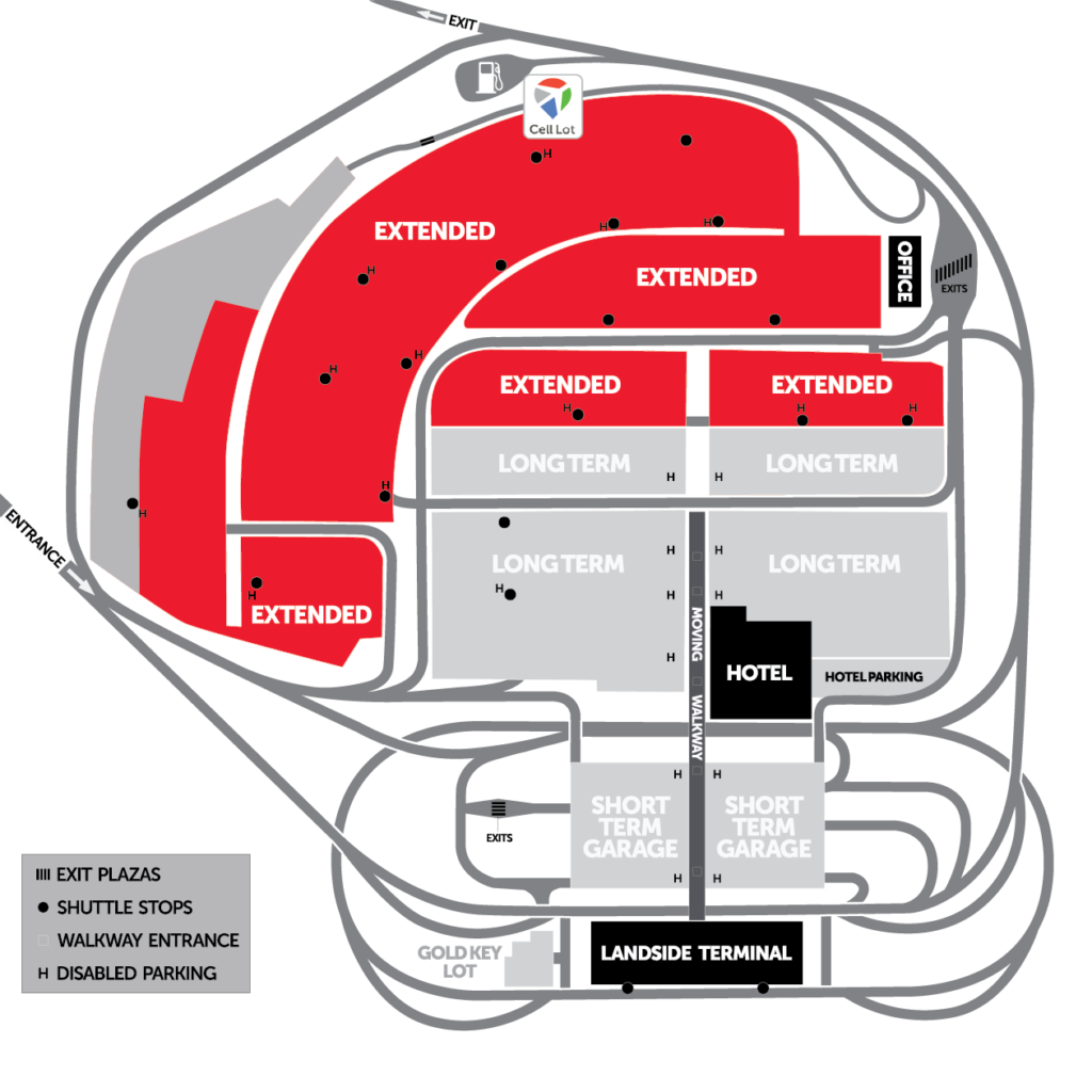 Pittsburgh PIT Airport Parking Guide Airport Parking Guides   PIT Extended Lot 1024x1024 